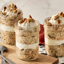 Carrot Cake Overnight Oats