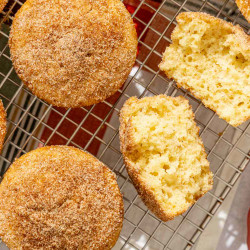 My Easy Donut Muffins Taste Like An Old-fashioned Donut Without The Frying easy baking