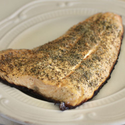 Cast Iron Skillet Seared Salmon