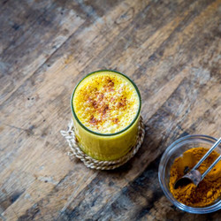 Turmeric Latte — Foamy Golden Milk