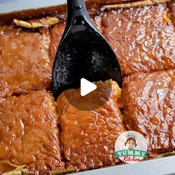 Bibingkang Malagkit – Filipino Sticky Rice Cake
