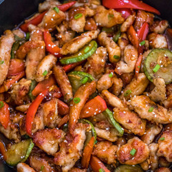 One Pan Hunan Chicken Recipe