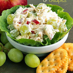 Chicken Salad With Apples &amp; Grapes