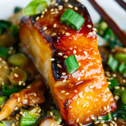 Miso Glazed Black Cod
