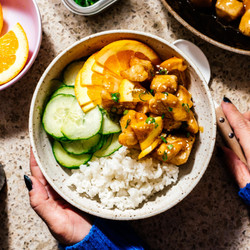 Weeknight Oven Baked Orange Turkey