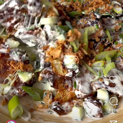 Crispy Smashed Potato Salad