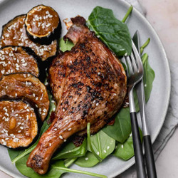 Crispy Roasted Duck Legs With Chinese Five Spice