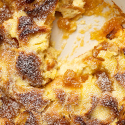 Orange Croissant Breakfast Bake