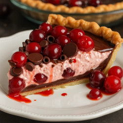 Chocolate Cherry Pie