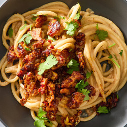 Peanut Noodles With Spicy Tofu