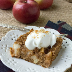 Keto Low Carb Apple Dump Cake
