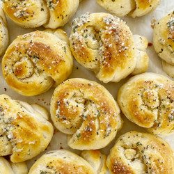 Easy Parmesan Garlic Knots