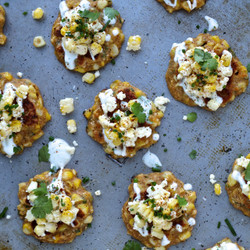 Mexican Street Corn Fritters