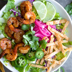 Shrimp Taco Bowls