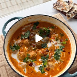 Meatball &amp; Chickpea Curry With Quorn Swedish Style Balls