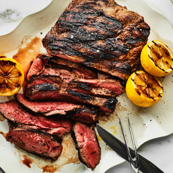Grilled Marinated Leg Of Lamb