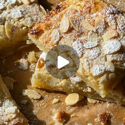 Puff Pastry Almond Croissant