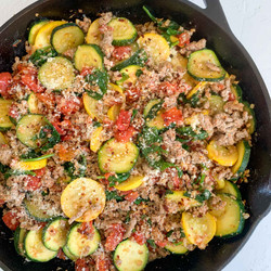 Ground Turkey Skillet With Veggies