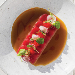 Jinbar Ahi Tuna Crudo
