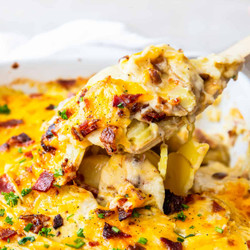 Loaded Scalloped Potatoes Recipe