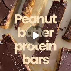 Snickers Style Peanut Butter Protein Bars