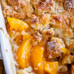 Peach Cobbler Recipe (easy)