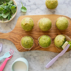 Spinach Cake Muffins