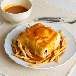 Francesinha - Traditional Portuguese Francesinha Sandwich Recipe