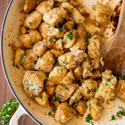 Garlic Parmesan Chicken Bites