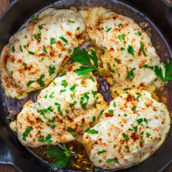 Quick Three Cheese Chicken