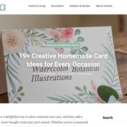 19+ Creative Homemade Cards from Casiola.com
