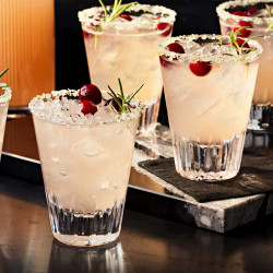 Rosemary-cranberry Margarita