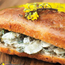 Roasted Cucumber Sandwiches