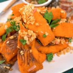 Crispy Garlic Fish