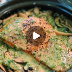 One Pot Buttery Salmon Rice