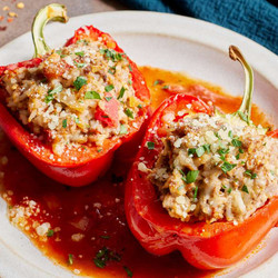 Chef John's Stuffed Peppers