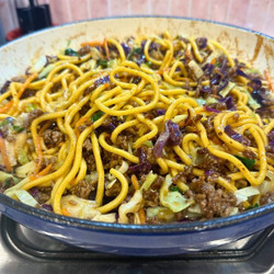 4 Ingredient Beef Teriyaki Noodles