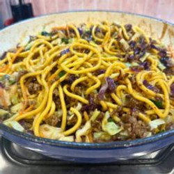 4 Ingredient Beef Teriyaki Noodles