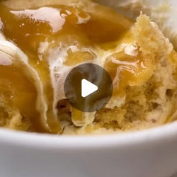 Microwave Sticky Toffee Pudding easy dessert
