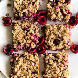 Cherry Breakfast Bars