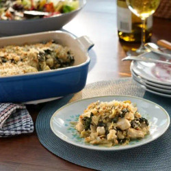 Kale And Artichoke Chicken Casserole