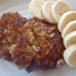 Banana Oat Breakfast Fritters