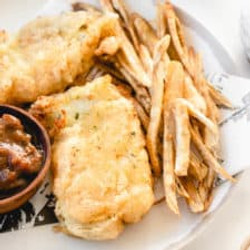 Caribbean Fish And Chips With Tamarind Sauce (gluten Free, Aip, Paleo)