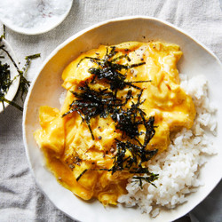 Tamagoyaki-inspired Scrambled Eggs