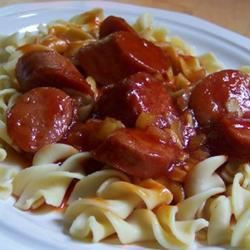 Sweet And Sour Kielbasa