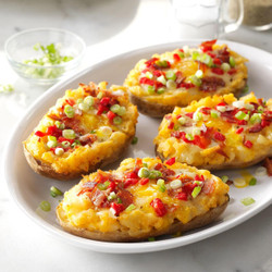 Fiesta Egg &amp; Potato Boats