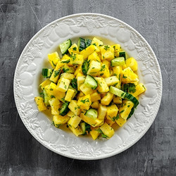 Pineapple Cucumber Salad