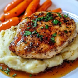 Garlic Herb Chicken With Mashed Potatoes And Glazed Carrots Is Your Next Family Favorite Dish!