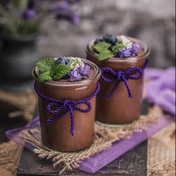 Chickpea Chocolate Pudding
