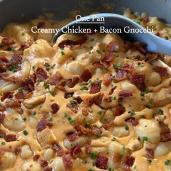 Creamy Chicken And Bacon Gnocchi